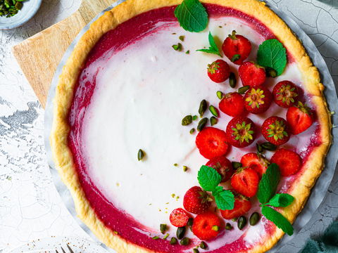 Erdbeer-Saison 2026: Dieser Kuchen ist Low Carb und spart Kalorien