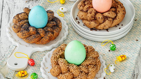 Zaubern Sie herzhafte Osternester mit Sauerteig