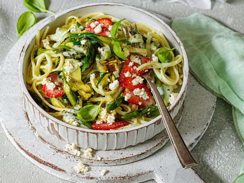 Pasta mit Spargel und Erdbeeren: Das raffinierte 50-Minuten-Rezept für Feinschmecker