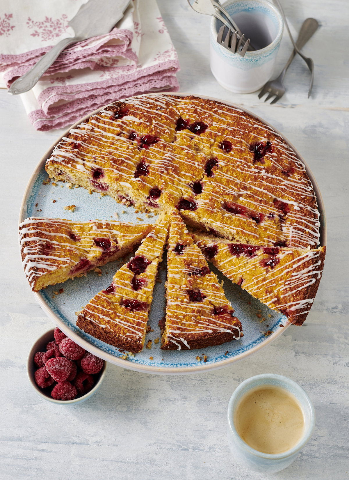 Apfel Himbeerkuchen 1 0