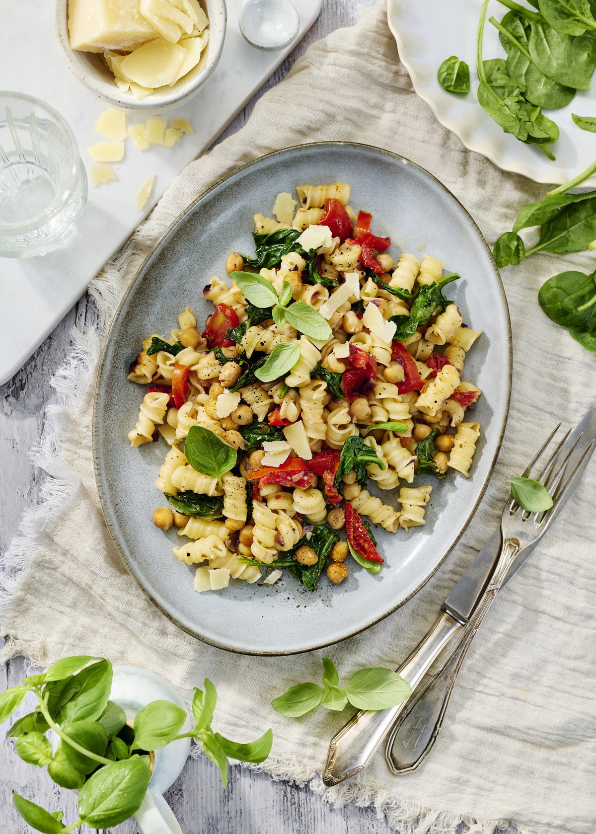 Pasta Con Spinaci 1