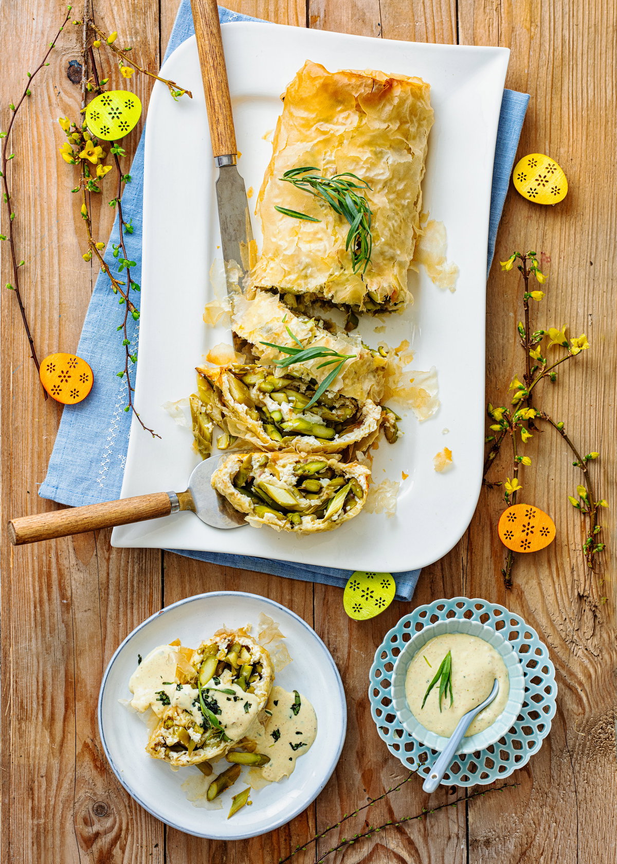 Spargel Strudel 1