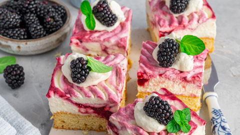 Saftige Brombeer-Schmand-Torte: Testen Sie unbedingt das Rezept
