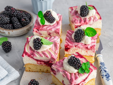 Saftige Brombeer-Schmand-Torte: Testen Sie unbedingt das Rezept