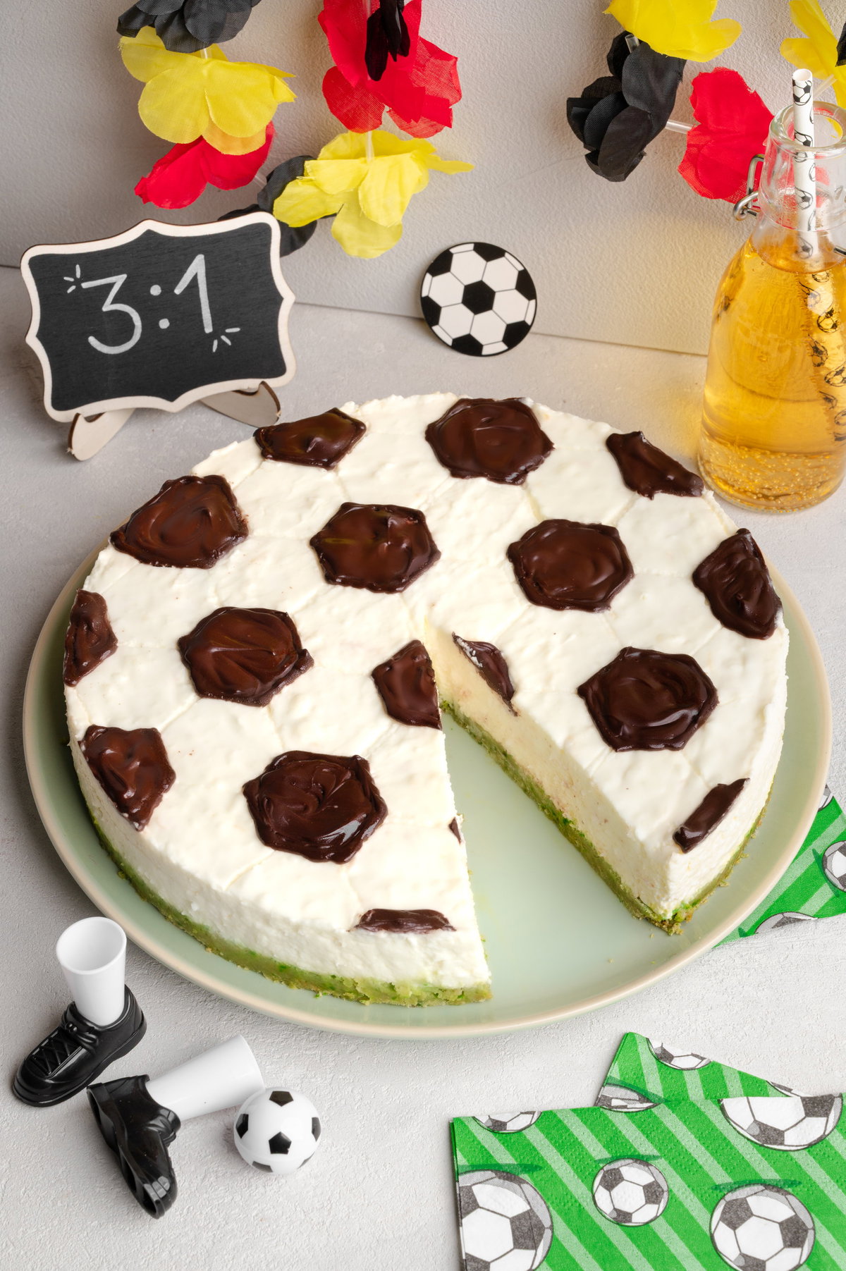 Fussball Cheesecake 2