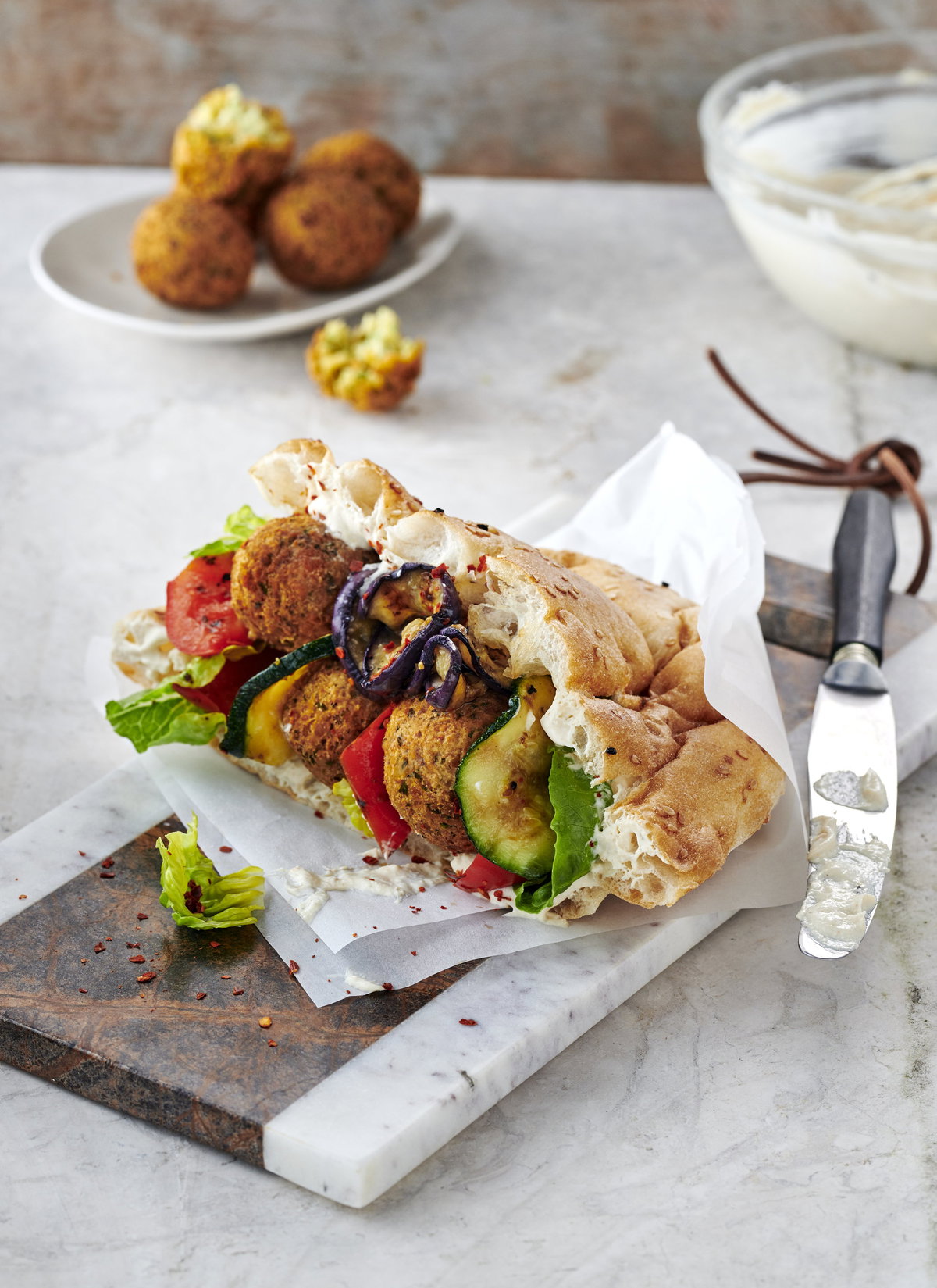 Neu Fk Falafel Sandwich